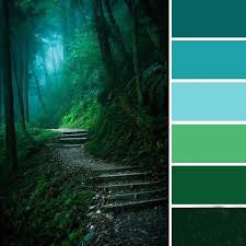 Palet: Fairytale blue&green
