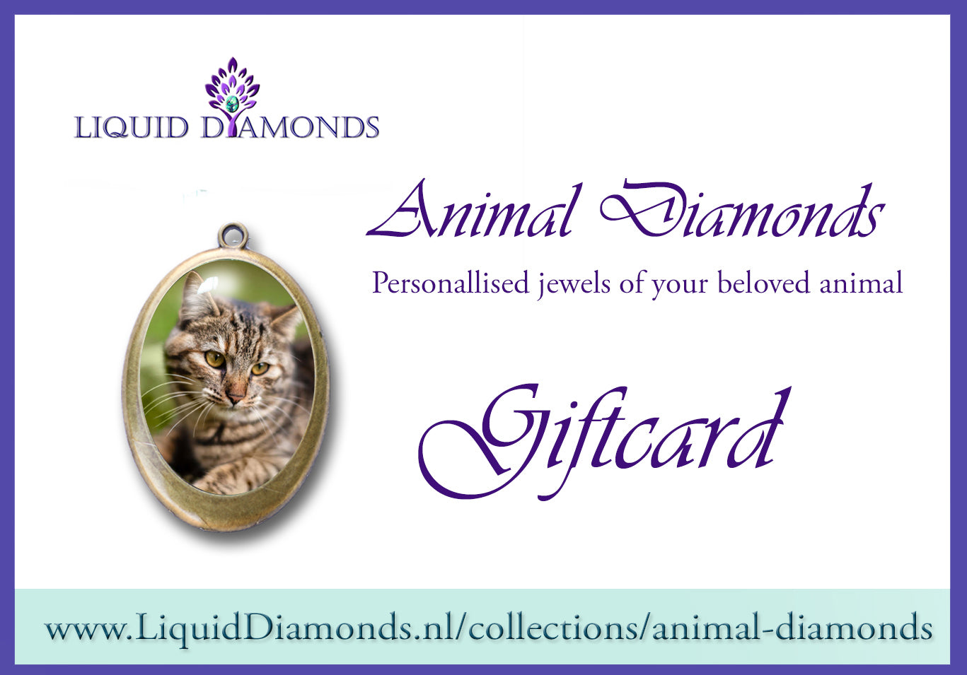 Giftcard Animal Diamonds