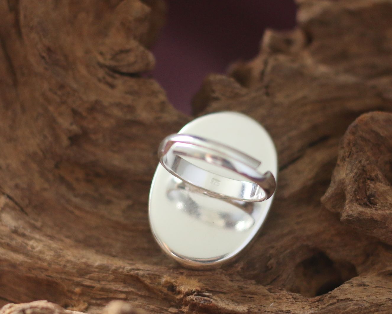 Custom made - Ring met Zilveren omlijsting